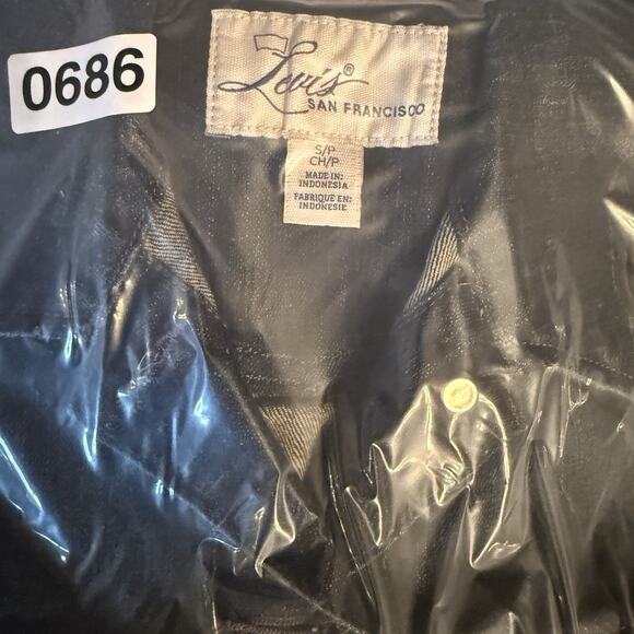 Levi's San Francisco Denim Jacket Womens Large Trucker Style Blue Cotton Blend - Picture 8 of 8